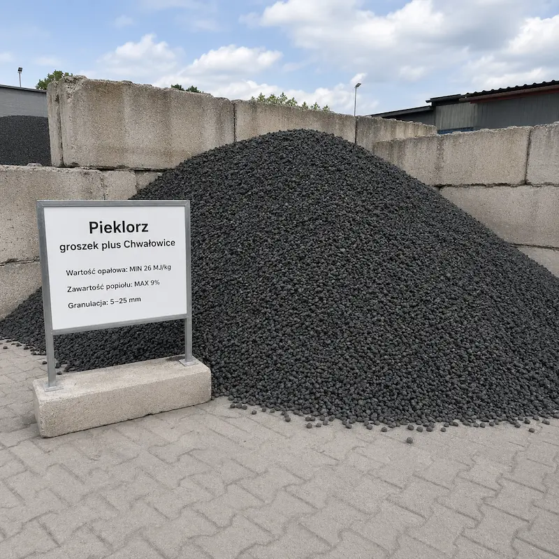 Pieklorz groszek plus Chwałowice – luzem