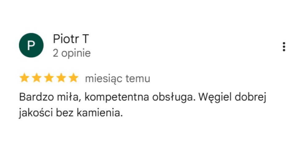 Opinia Google Tomex