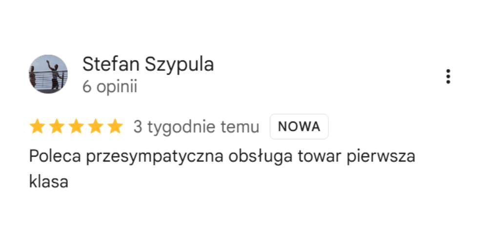 Opinia Google Tomex