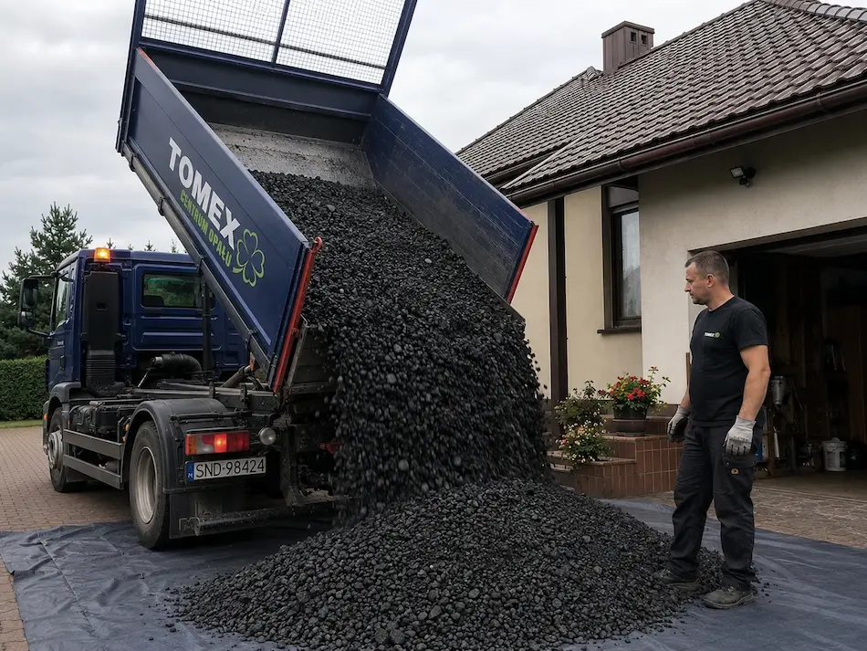 Ekogroszek węgiel – Lubomia - Tomex Opał