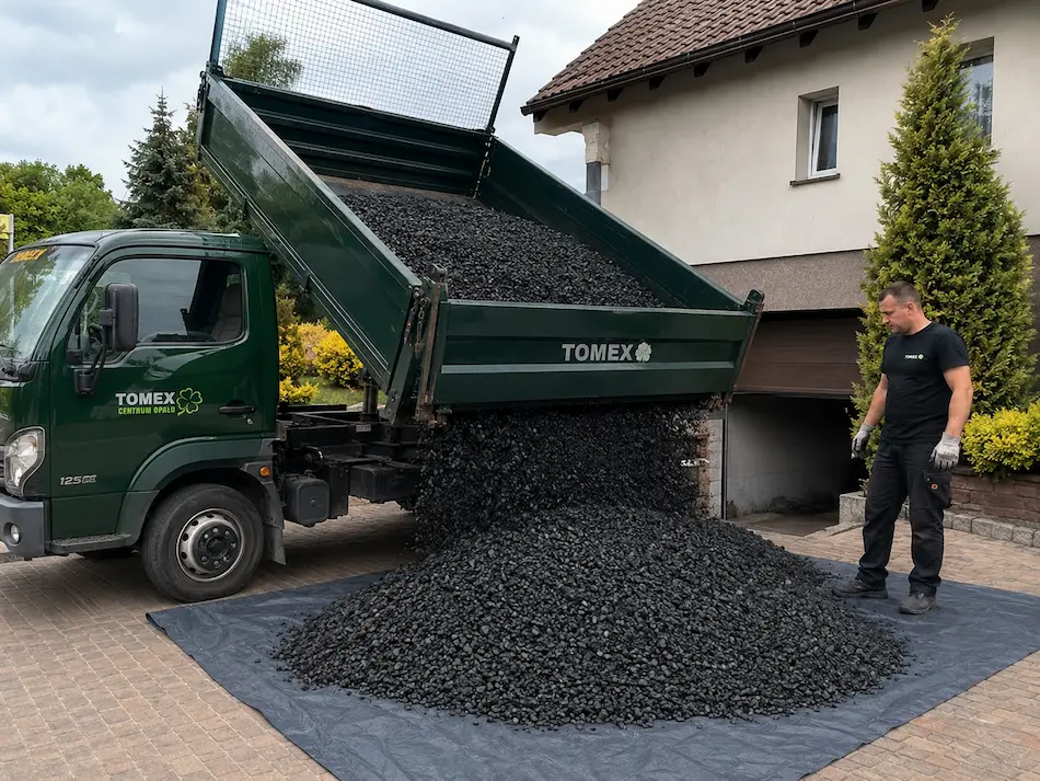Ekogroszek węgiel – Radlin - Tomex Opał