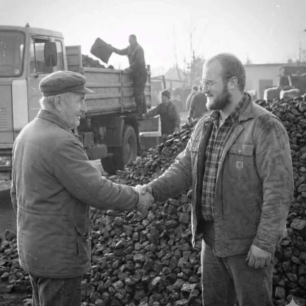 Początki firmy Tomex przy Kopalni Marcel w 1997 roku