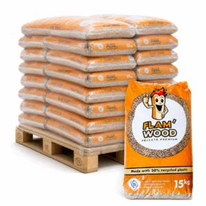 Pellet Flame Wood